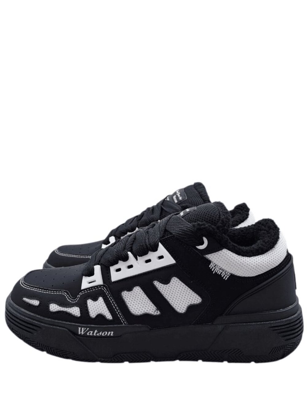 Watson Chunky Bones Sneakers Bright Stone Men’s Modern Casual Shoes Lace Up